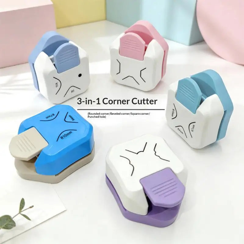 3-in-1 Corner Rounder Cutter for Scrapbook, Cards & Crafts Corner Rounder Cutter Babs