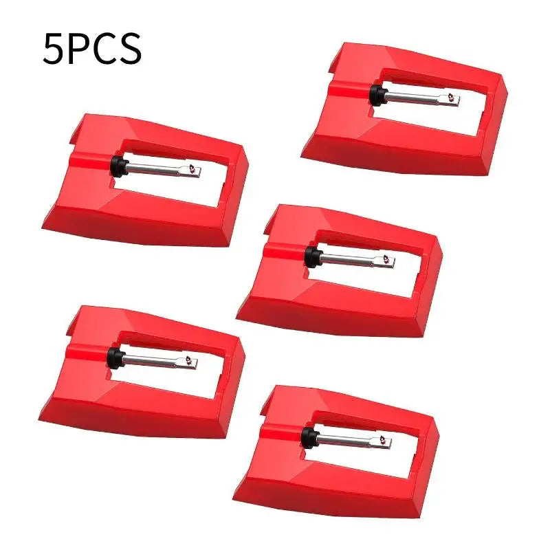 Diamond Tip Turntable Stylus Needle Replacement – 1 or 5 Pack Turntable Stylus Needle Babs 5pcs