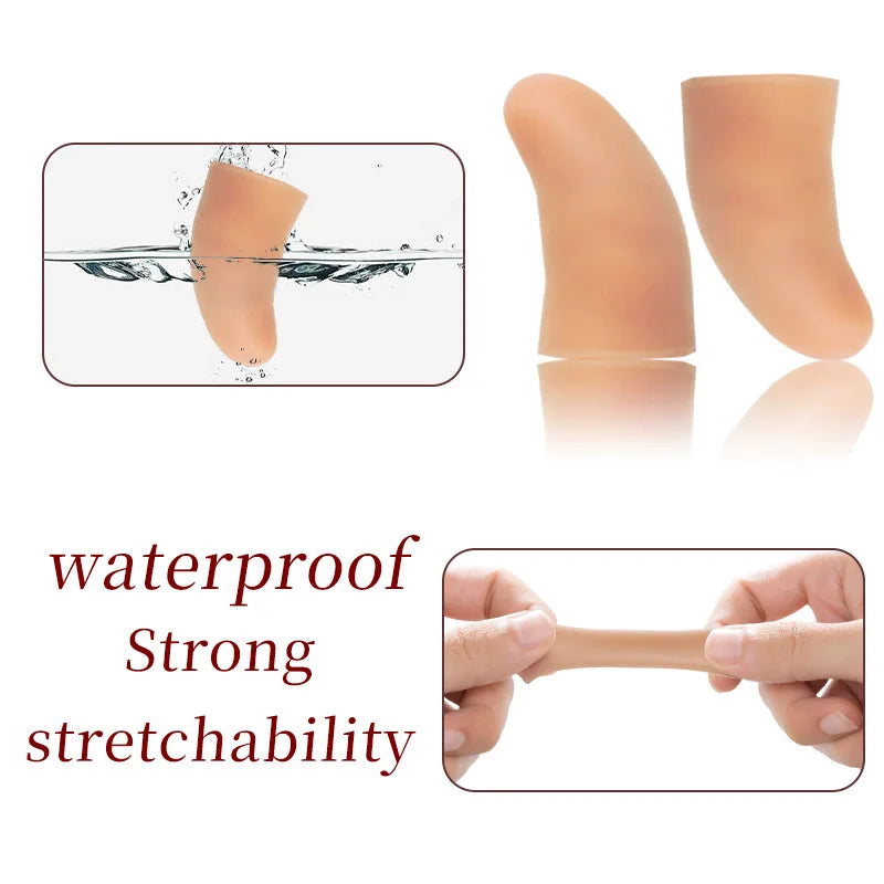 10-Pack Silicone Finger & Toe Protectors – Non-Slip Covers Silicone Finger Protector Babs