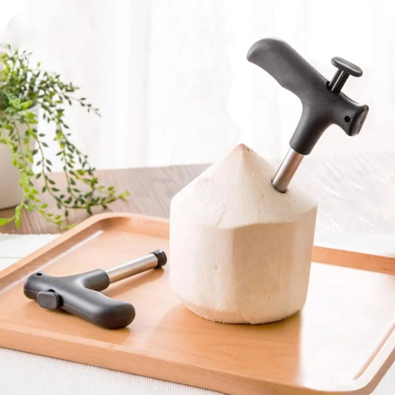 Stainless Steel Coconut Opener Drill Tool | Kitchen Accessory Coconut Opener Tool Babs