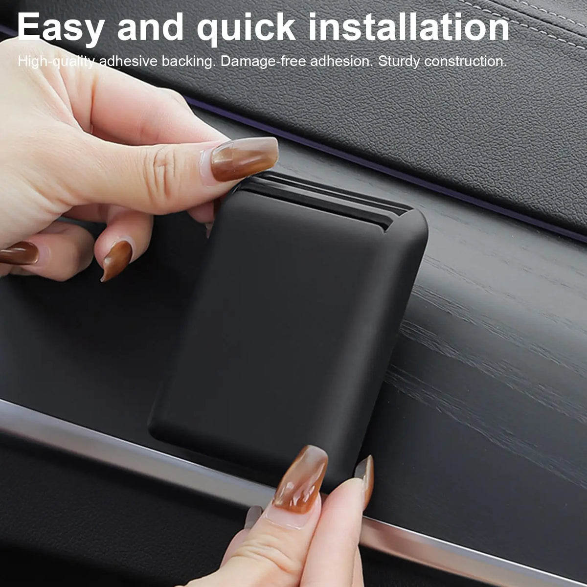 Car Seat Crevice Card Organizer – Universal ABS Holder Car Card Organizer Babs