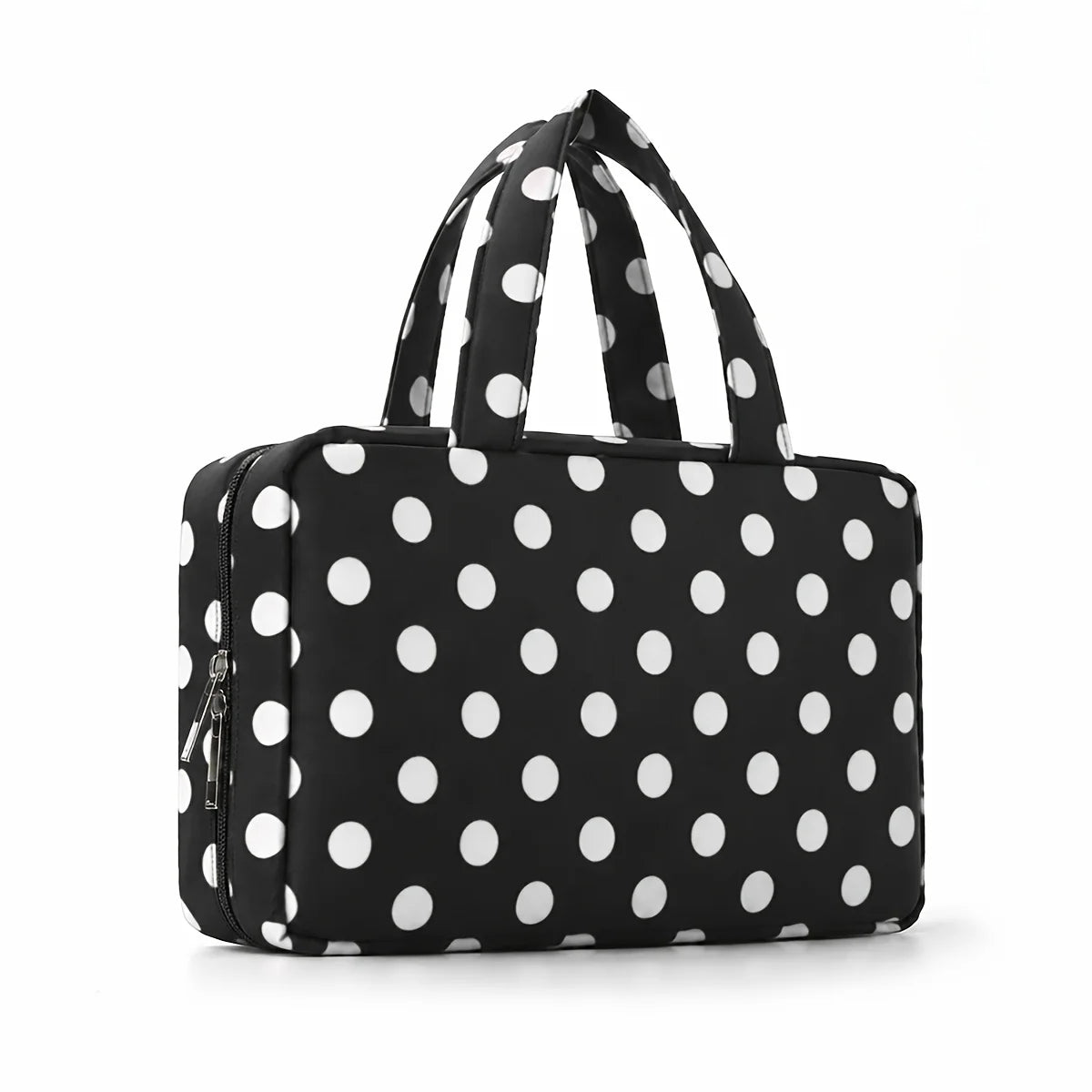 Travel Toiletry Bag with Hanging Hook & Leakproof Compartments Travel Toiletry Bag Babs Black