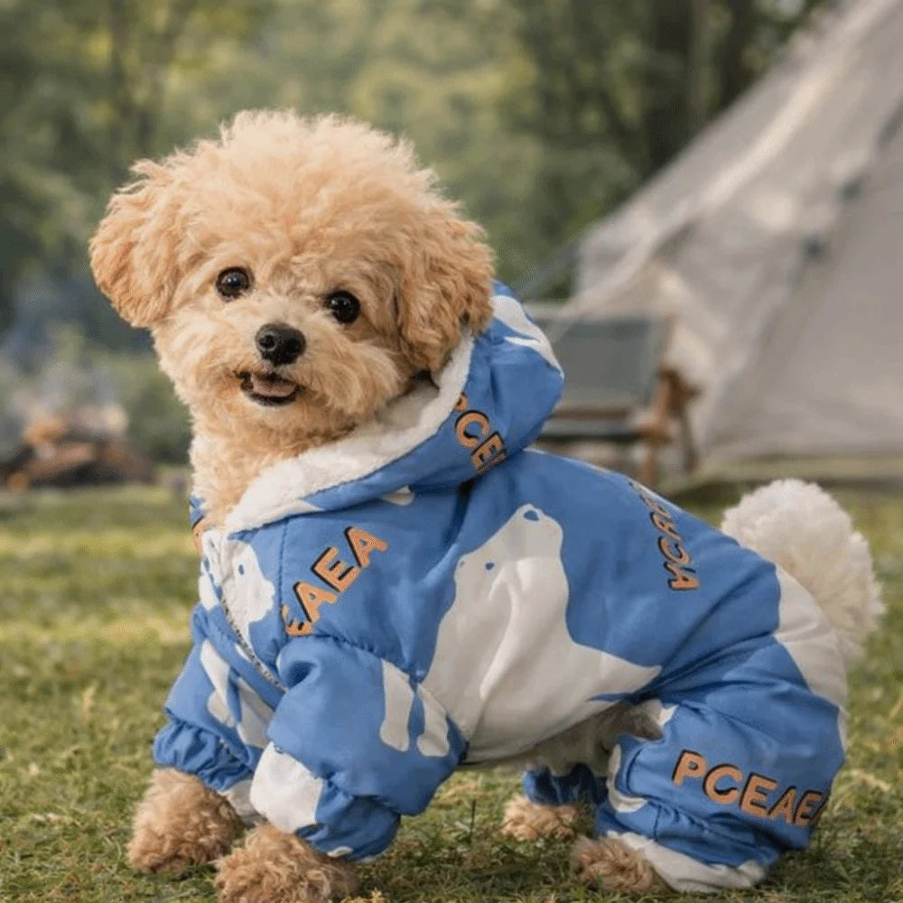 Dog Winter Fleece Jacket – Splash-Proof & Anti-Shedding Coat Dog Winter Jacket Babs