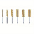 6-Piece Stainless Steel Wire Tube Brush Set – Deburring & Polishing Wire Tube Brush Set Babs Gold