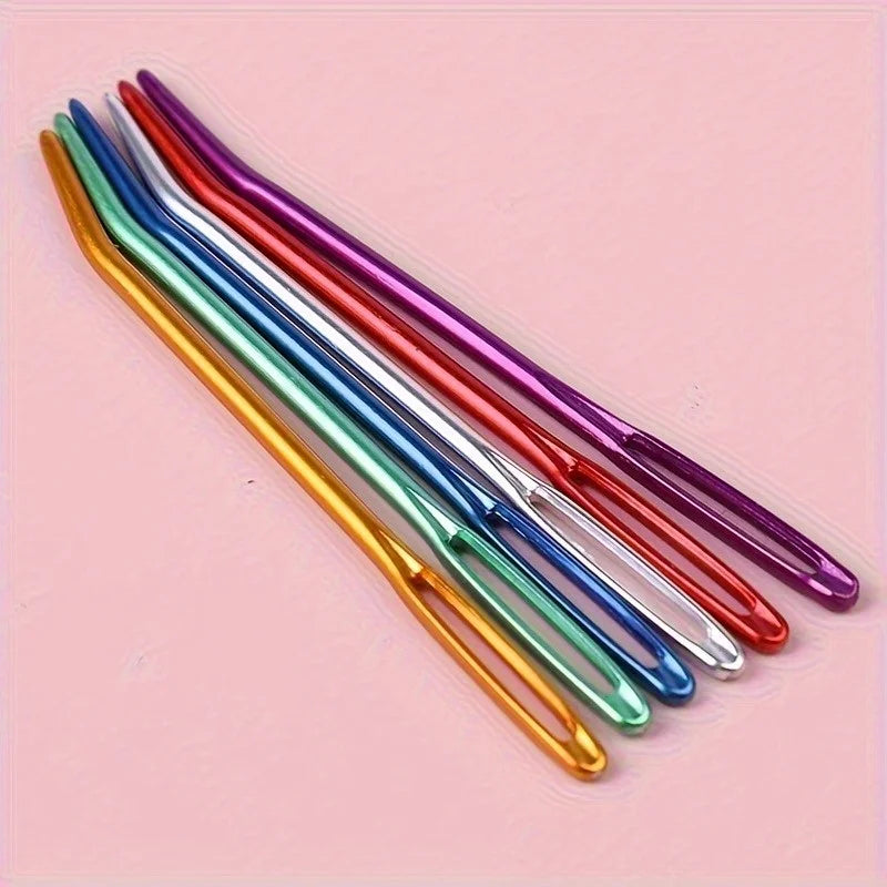 Big Eye Sewing Needles – Thick Hole Knitting & Tapestry Set Sewing Needles Babs