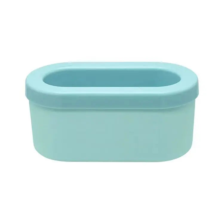 Large Round Silicone Ice Cube Mold & Ice Bucket – DIY Maker Silicone Ice Cube Mold Babs L-Blue