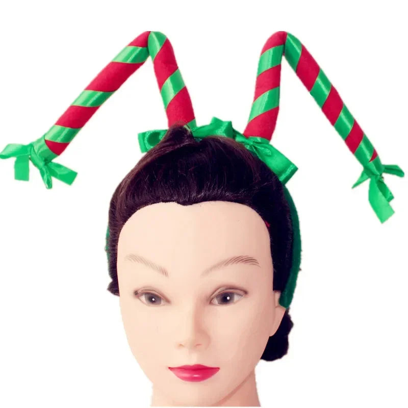 10pcs Cartoon Bow Knot Party Headbands – Kids & Adults Party Headband Set Babs