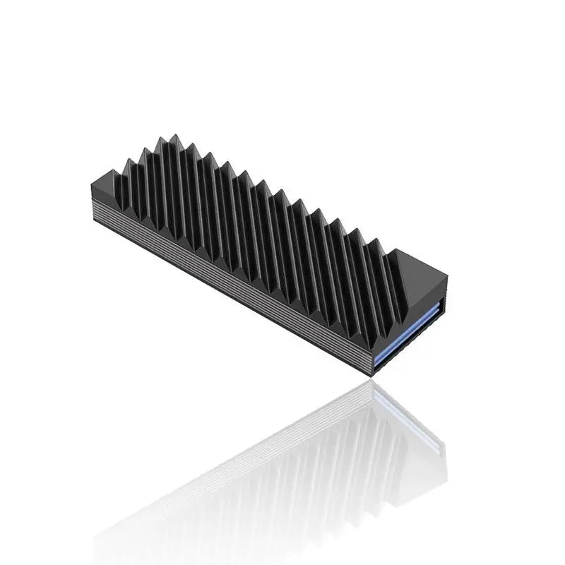 M.2 2280 NVMe SSD Aluminum Heatsink Cooler with Thermal Pad SSD Heatsink Cooler Babs