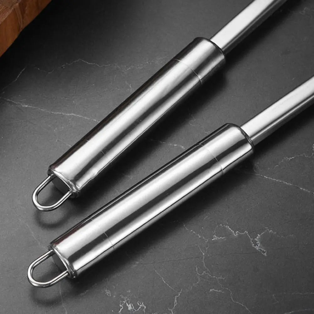 9-Piece Stainless Steel Kitchen Utensils Set | Long Handle Kitchen Utensils Set Babs