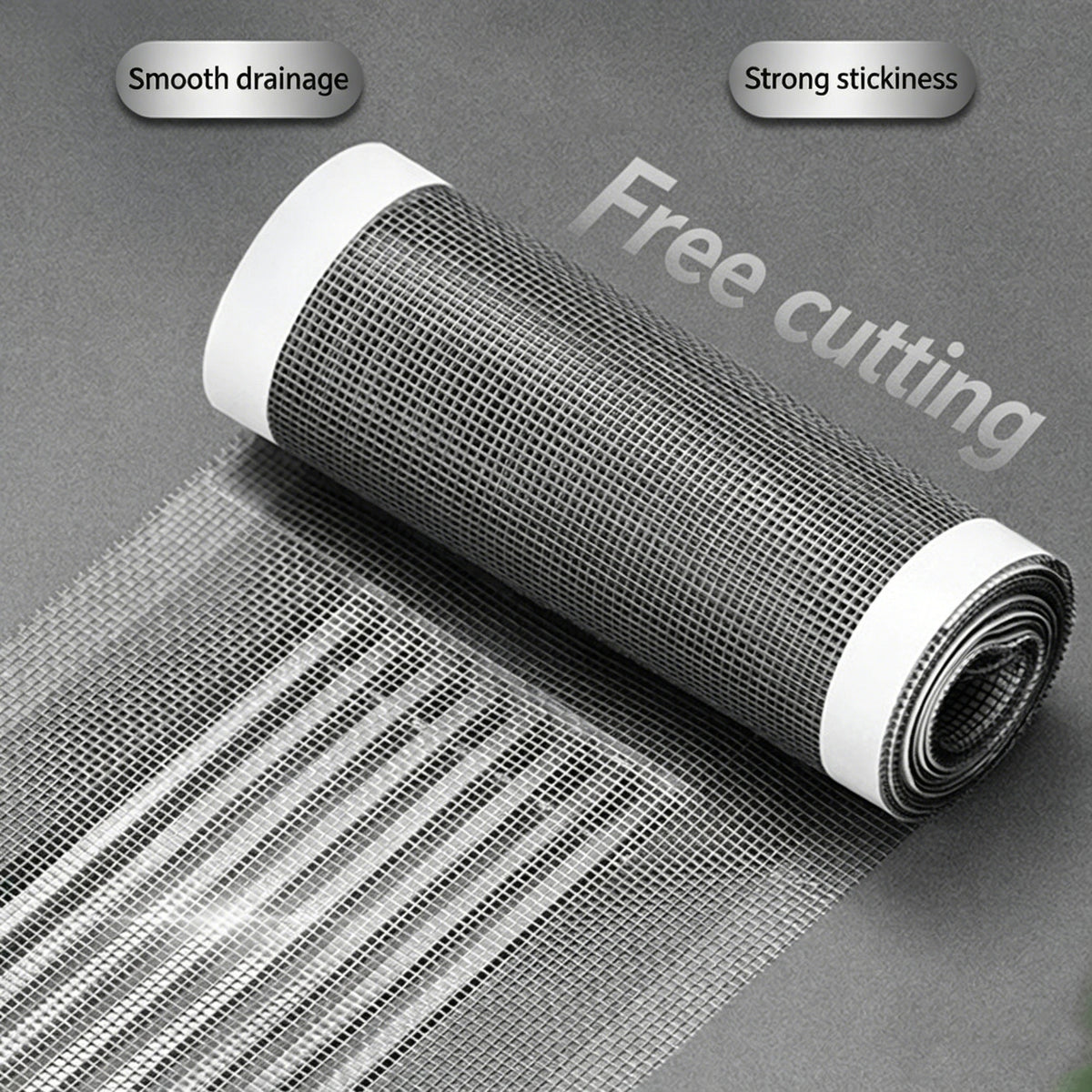 10m Cuttable Drain Hair Catcher – Disposable Mesh Strainer Drain Hair Catcher Babs