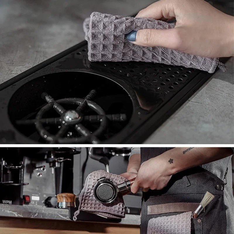 Barista Bar Towel – Super Absorbent Lint-Free Microfiber Cloth Microfiber Cleaning Cloth Babs