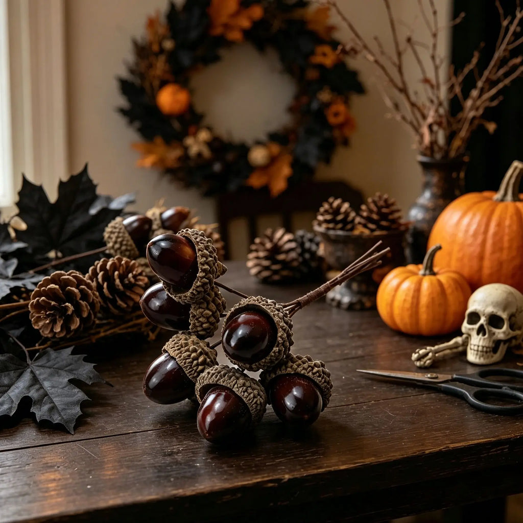 Artificial Autumn Flowers – Wreath, Vase Filler & DIY Craft Decor Artificial Flower Picks Babs