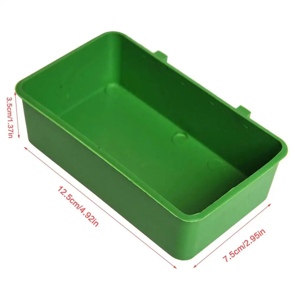 Hanging Bird Bath Tub for Parrots, Parakeets & Small Birds Bird Bath Tub Babs 1pcs