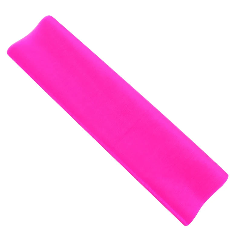 5m Sheer Organza Tulle Fabric Roll – Wedding Chair Sashes Décor Organza Fabric Roll Babs Dark pink