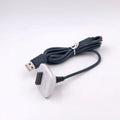 USB Charging Cable for Xbox 360 Wireless Controller + LED Indicator Controller Charging Cable Babs grey