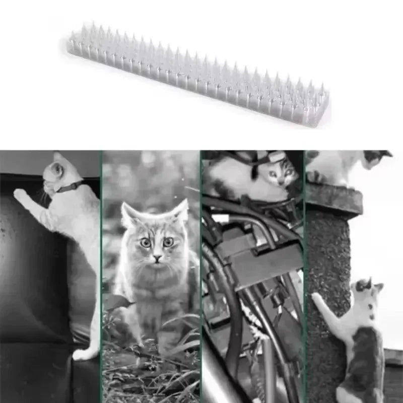 Bird Repeller Spikes 12CM – Fence & Wall Animal Deterrent Strips Bird Deterrent Spikes Babs