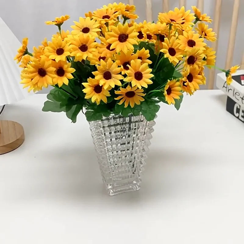 Silk Yellow Daisy Artificial Flowers – Wedding & Home Decor Artificial Flowers Babs