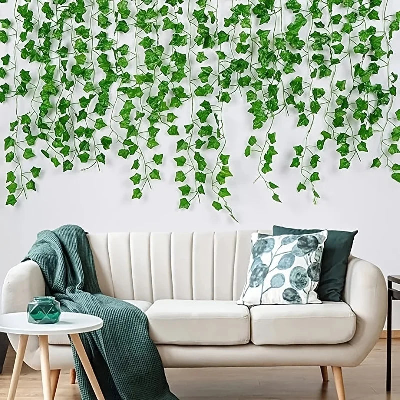 Artificial Silk Leaf Vine for Weddings, Walls & Garden Décor Artificial Leaf Vine Babs