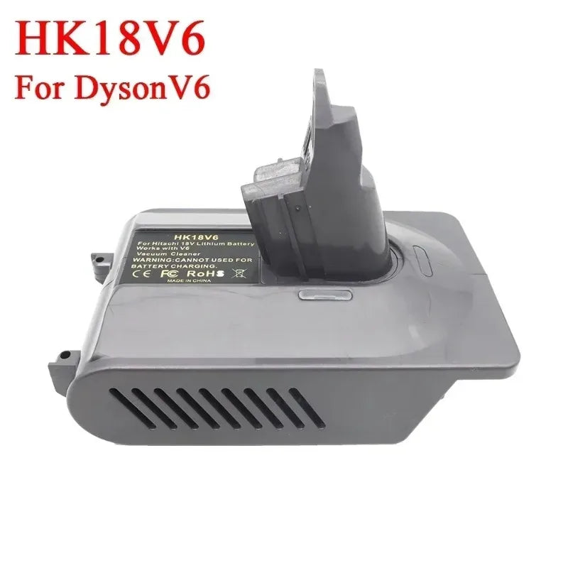 Hikoki Hitachi 18V Battery Adapter for Dyson V6 V7 V8 Vacuum Battery Adapter Babs