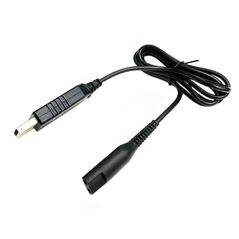 12V USB Charging Cable for Braun Shaver Series 1–9 Replacement Shaver Charging Cable Babs