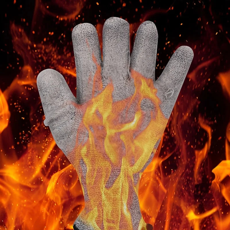 Winter Waterproof Warm Fishing Gloves – Blue Cold Weather Winter Fishing Gloves Babs