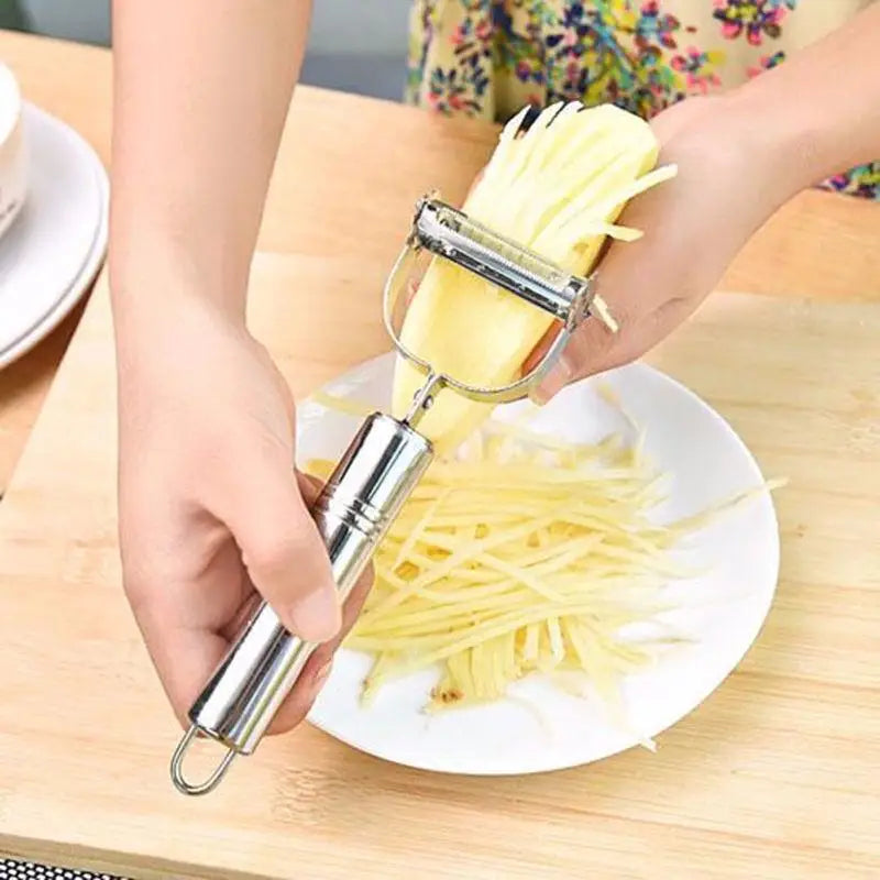 Stainless Steel Vegetable Peeler & Julienne Cutter Tool Vegetable Peeler Babs