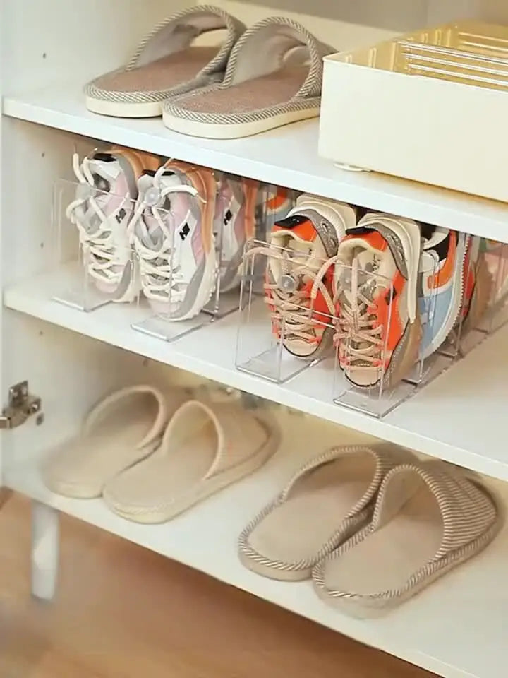 4-Panel Kids Shoe Rack – Wardrobe Organizer | ABS Storage Kids Shoe Rack Babs