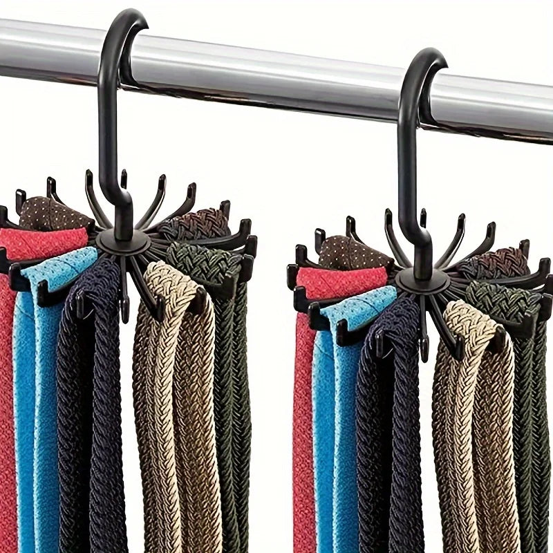Rotatable 20-Claw Multi-Purpose Clothes & Accessory Hanger Clothes Hanger Organizer Babs