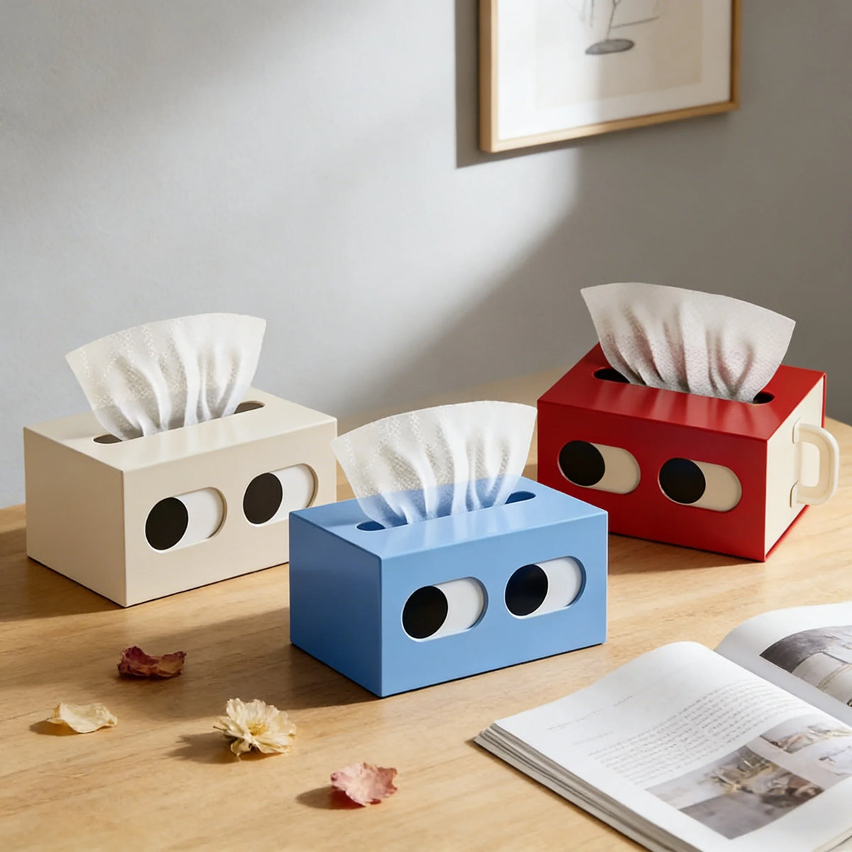 Modern Rectangle Tissue Box Cover – Decorative Home Holder Tissue Box Cover Babs