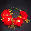 LED Glowing Flower Crown Headband for Women & Kids LED Flower Crown Babs 5