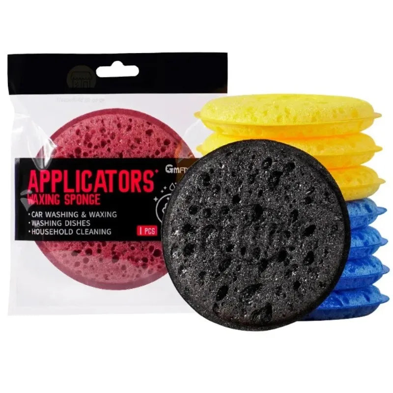 High-Density Round Kitchen Sponge Scouring Pads – 2/3/5/8 Pack Kitchen Scouring Sponge Babs