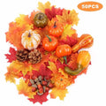 7pcs Artificial Foam Pumpkins – Halloween & Thanksgiving Décor Set Artificial Holiday Decor Babs C One Size