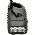 Solar Hand Crank LED Flashlight – Portable Camping Torch Solar Hand Crank Flashlight Babs Green