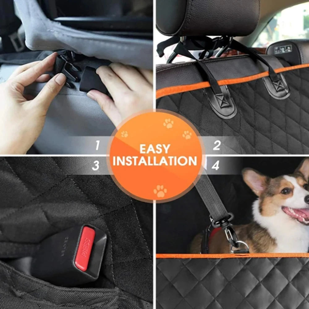 Dog Hammock Car Seat Cover | Waterproof & Scratch-Resistant Dog Car Seat Cover Babs