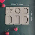 Flower Gypsum Diffuser Stone Silicone Mold – 6-Hole Wedding Gift Silicone Craft Mold Babs 1pc