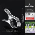Heavy Duty Stainless Steel Clothes Pins & Beach Towel Clips Stainless Steel Clothes Clips Babs 12Pcs L Quilt Clip