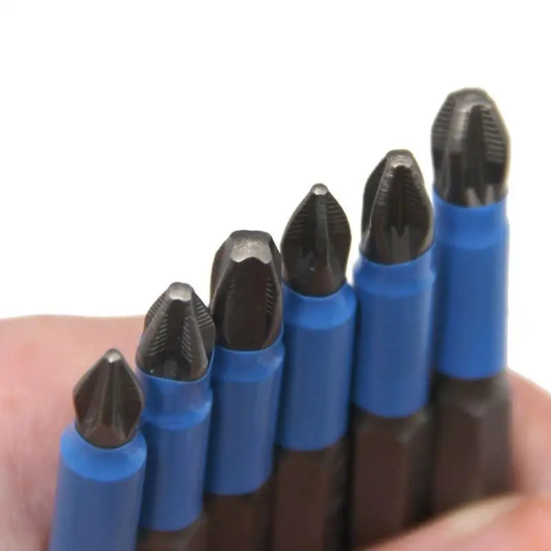 6pc Hex Anti-Skid Electric Screwdriver Bit Set PH PZ Cross Head Screwdriver Bit Set Babs