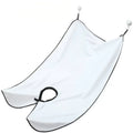 Men's Shaving Apron Beard Catcher Cape Bib – White Shaving Grooming Apron Babs white