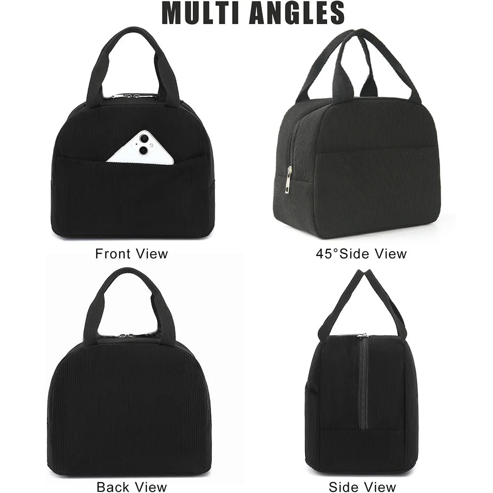 Insulated Lunch Bag for Women & Men – Cute Reusable Lunch Box Insulated Lunch Bag Babs