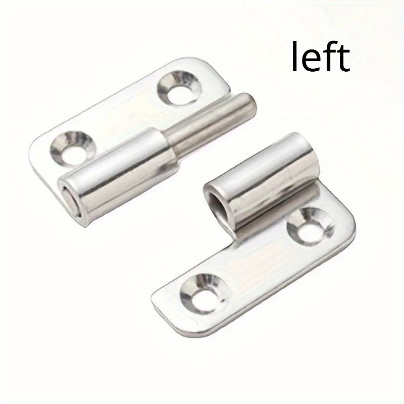 Stainless Steel Concealed Detachable Hinge – Thick & Removable Cabinet Hinge Babs left-1pair