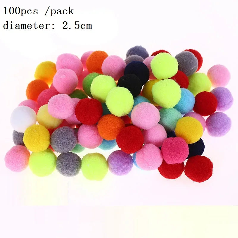 Fluffy DIY Pom Poms Craft Balls – Party & Holiday Décor DIY Craft Pom Poms Babs 2