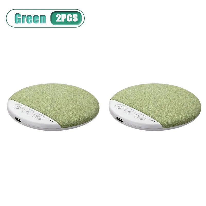 Under Pillow Bluetooth Sleep Speaker – Bone Conduction, 1-4 Pack Pillow Sleep Speaker Babs Green-2PCS 1.25"