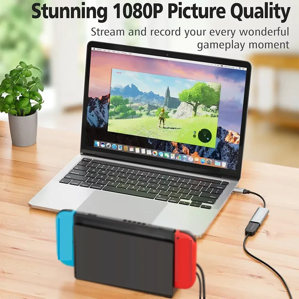 4K HDMI Video Capture Card USB/Type-C for Gaming & Streaming Video Capture Card Babs