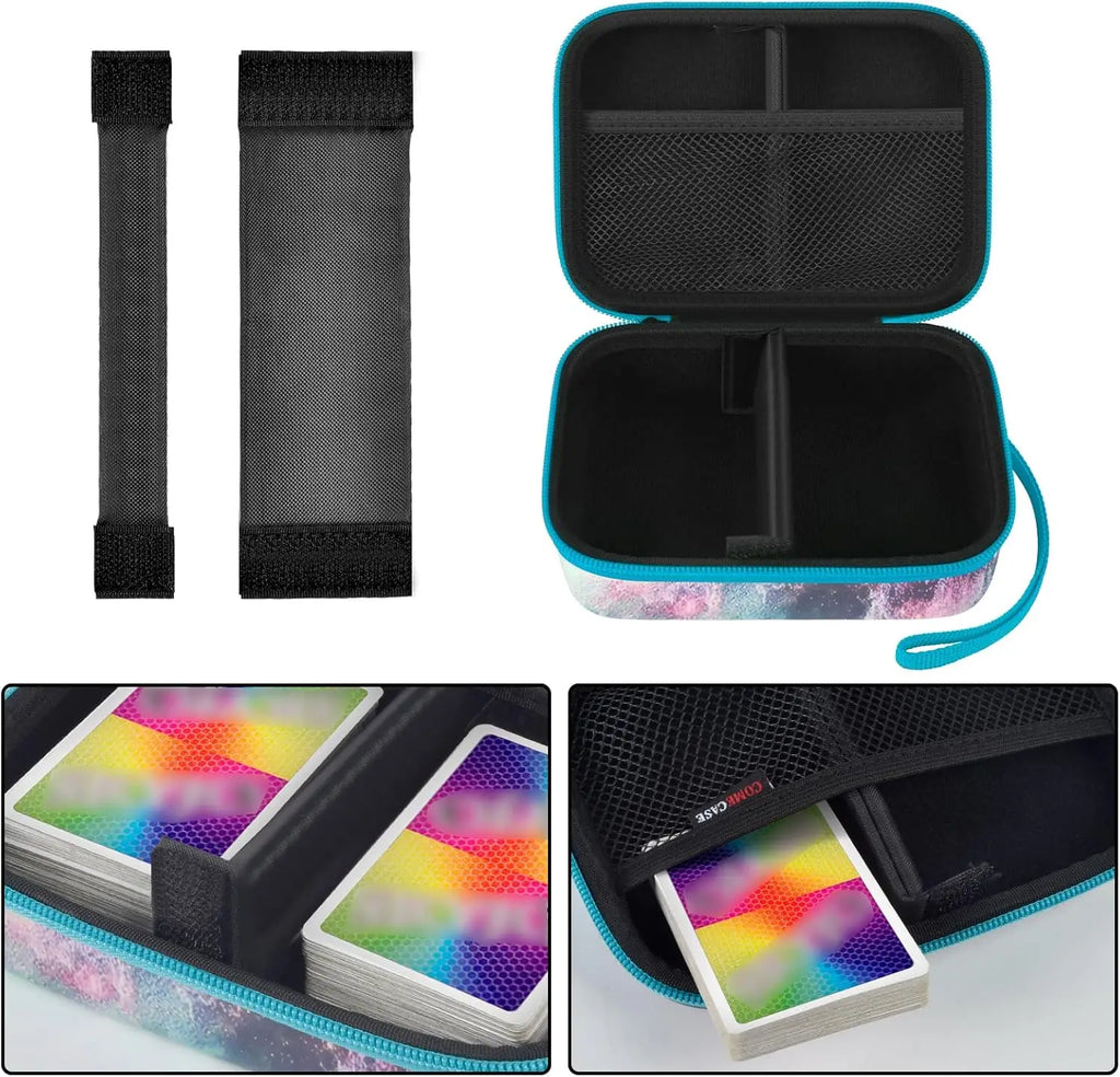 Trading Card Holder Case – Up to 400 Cards, Hard EVA Shell Card Game Case Babs