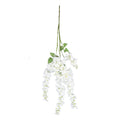 Purple Silk Orchid Flower Garland 113cm – Wedding & Home Décor Artificial Flower Garland Babs WHITE 1pc