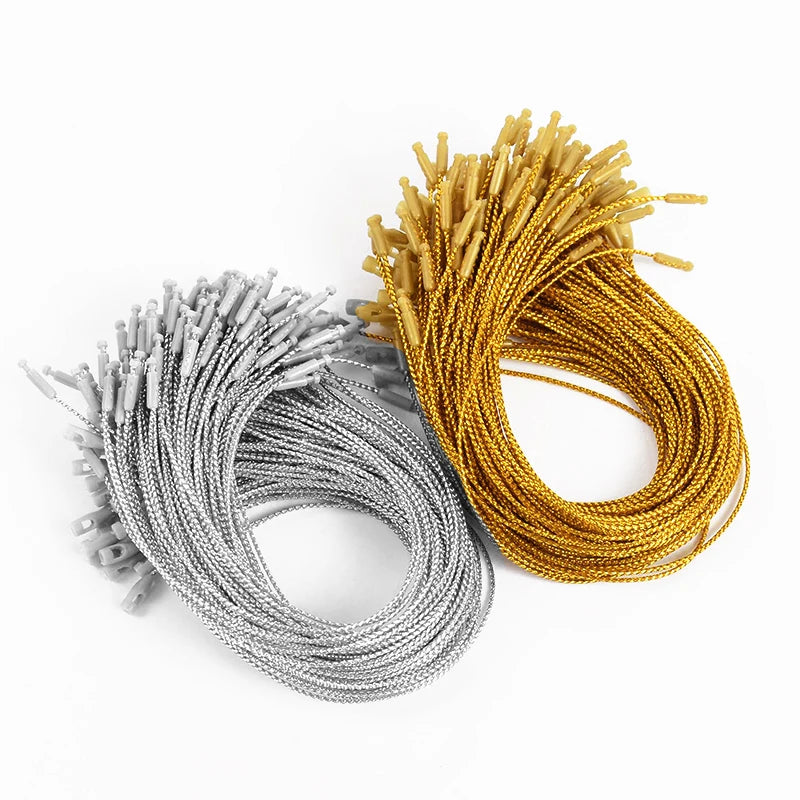 100pcs Christmas Ornament Hanging Ropes & Ribbon Strings Christmas Ornament Strings Babs