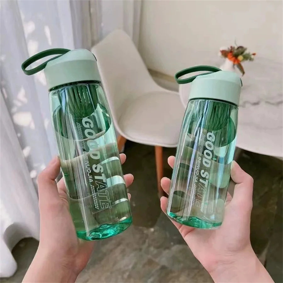 Large Capacity Sports Water Bottle with Filter & Carry Rope Sports Water Bottle Babs