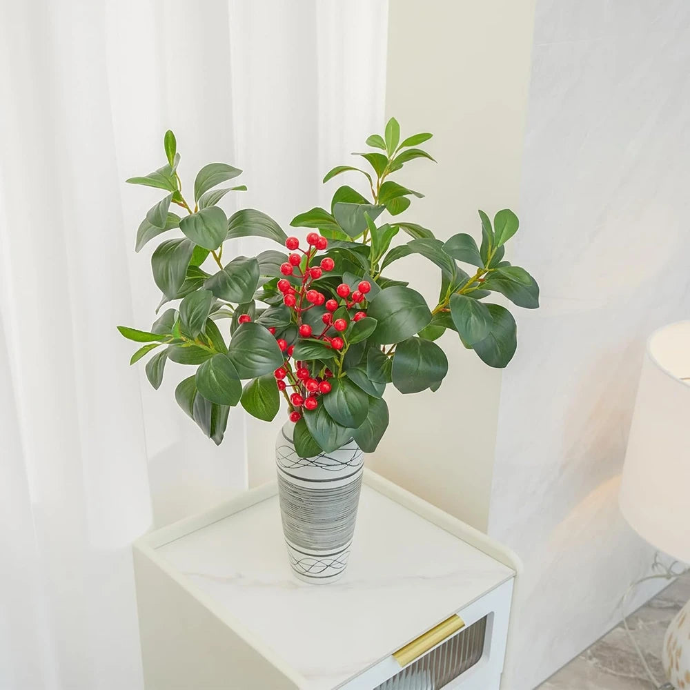 Artificial Green Magnolia Vine Bouquet – Wedding & Home Décor Artificial Flower Vine Babs