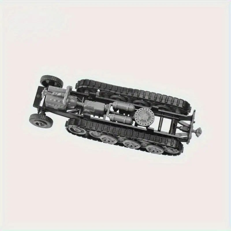 1/72 Scale WWII Sd.Kfz.7 Half-Track Diecast Model Assembly Kit Military Scale Model Babs