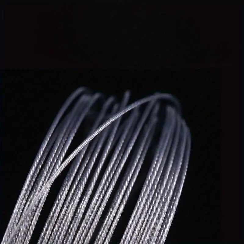 24pcs Stainless Steel Fishing Leaders with Swivels & Snaps Fishing Leaders Babs
